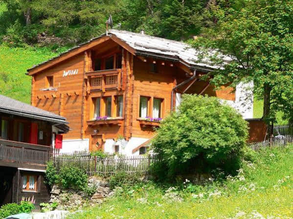 Апартаменты Haus Alpenperle Саас-Альмагель Экстерьер фото