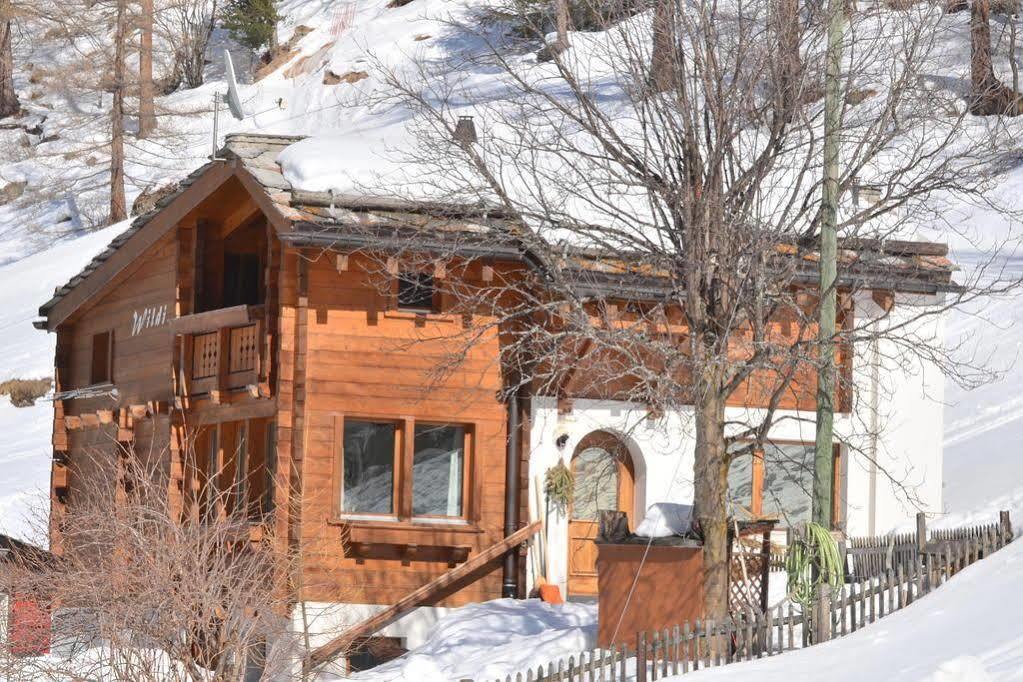 Апартаменты Haus Alpenperle Саас-Альмагель Экстерьер фото