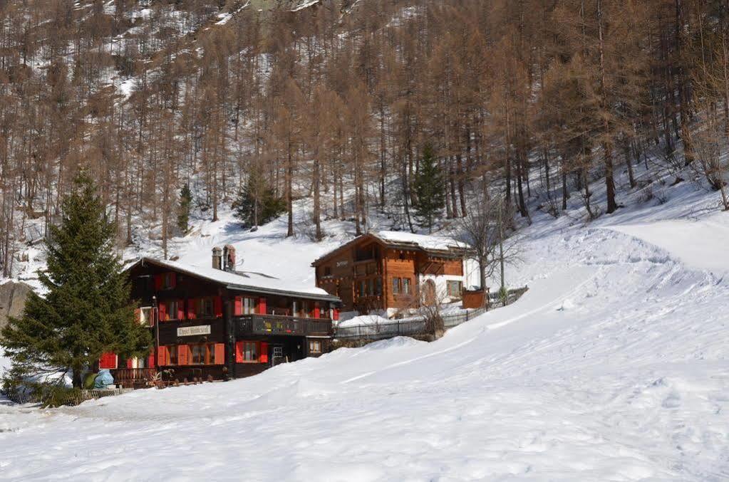 Апартаменты Haus Alpenperle Саас-Альмагель Экстерьер фото