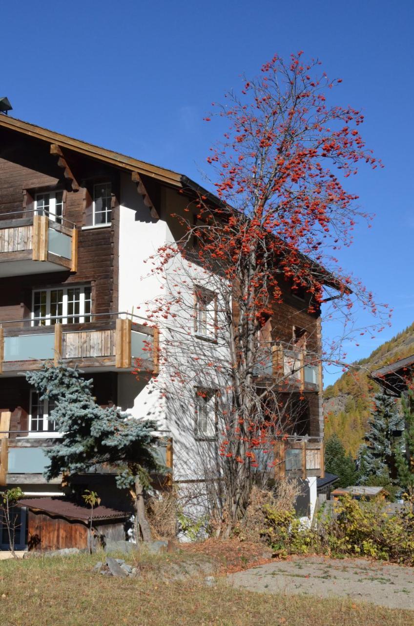 Апартаменты Haus Alpenperle Саас-Альмагель Экстерьер фото