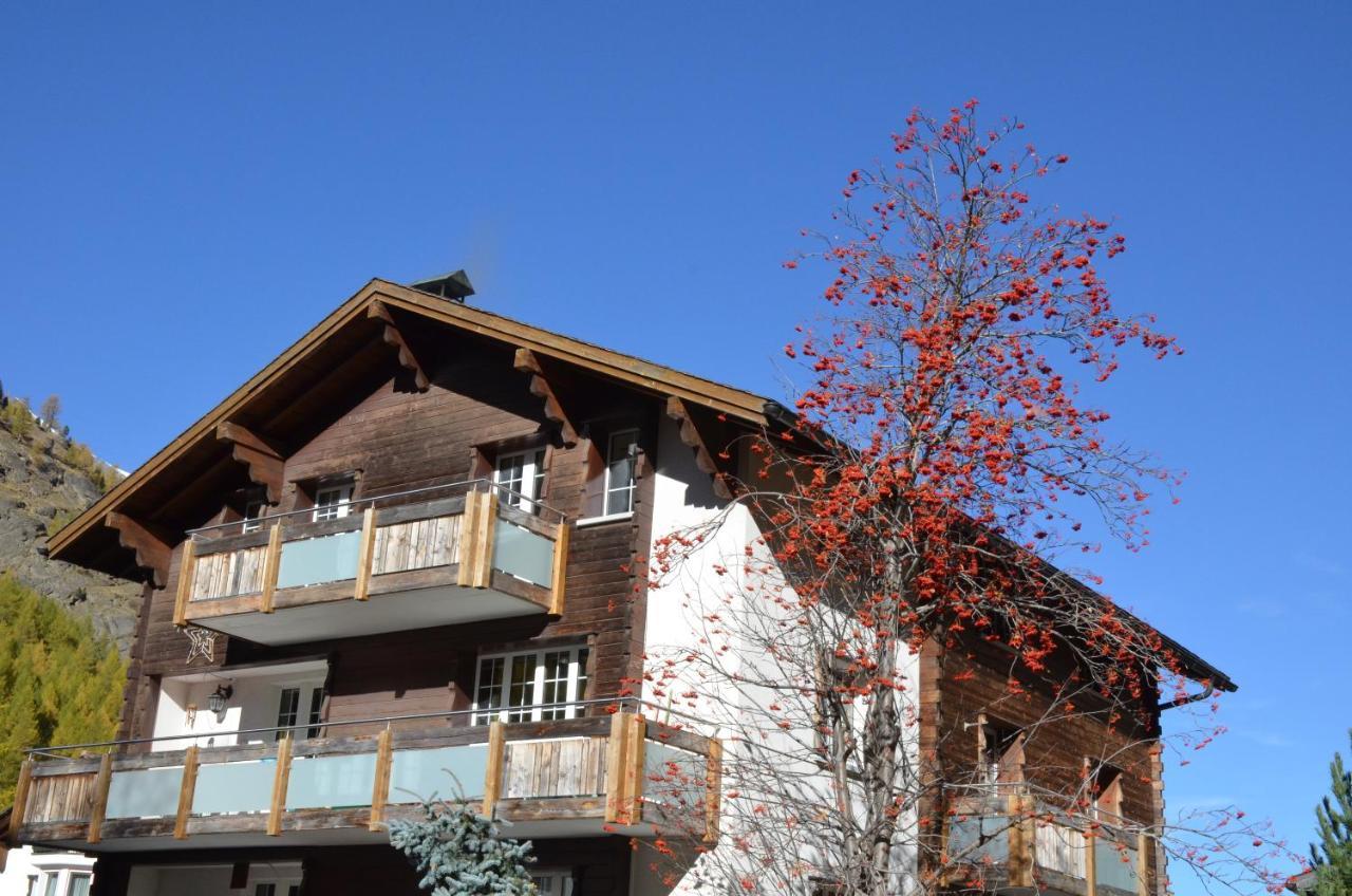Апартаменты Haus Alpenperle Саас-Альмагель Экстерьер фото